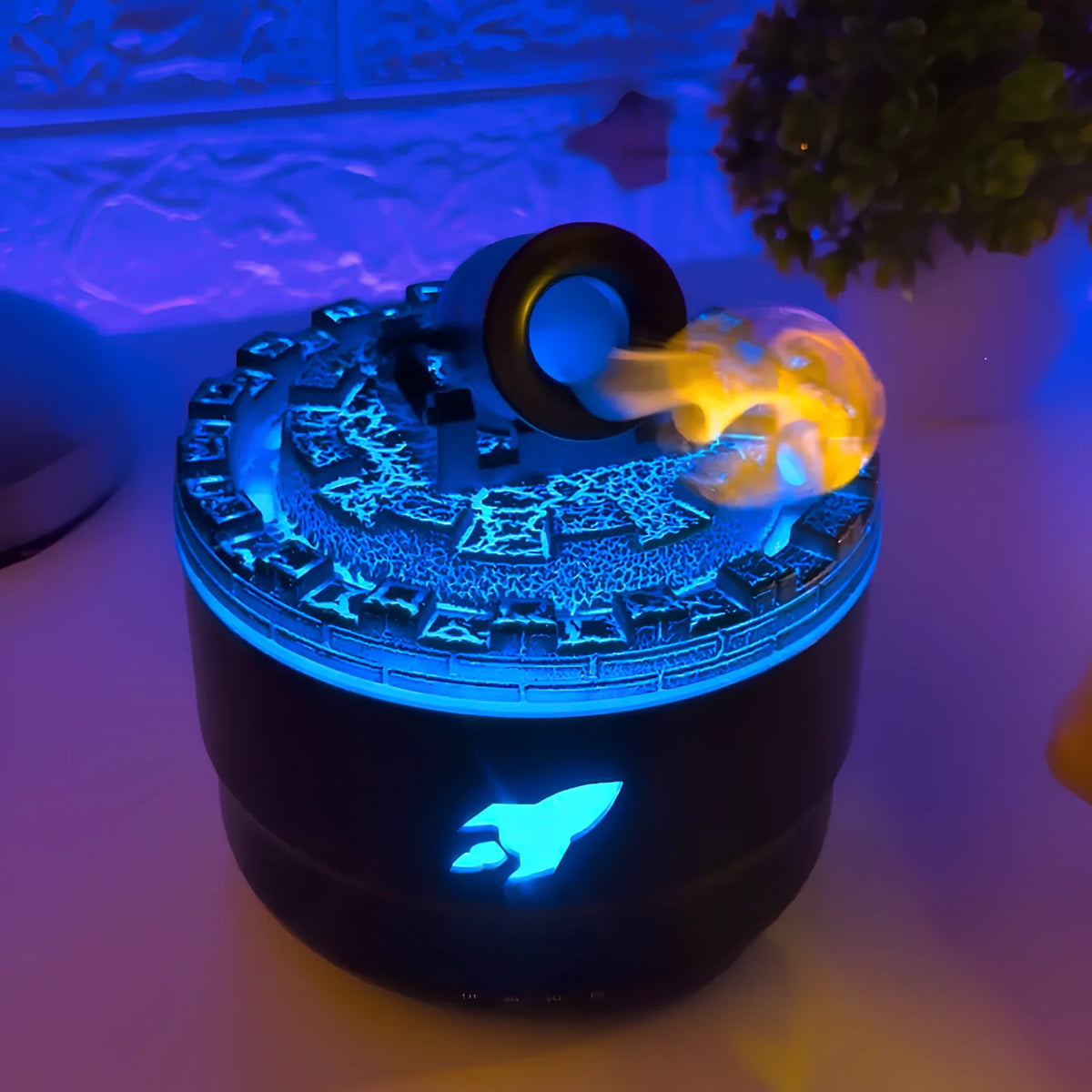 Humidificateur à canon haute pression