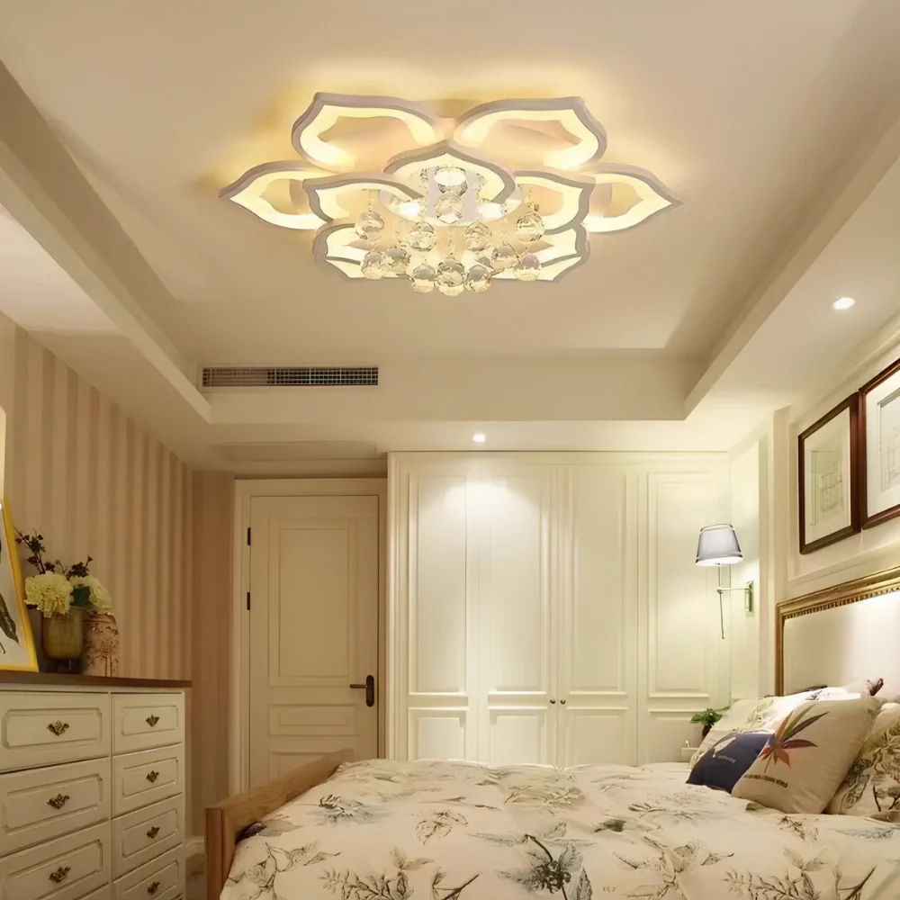 Lustre en cristal Lotus™