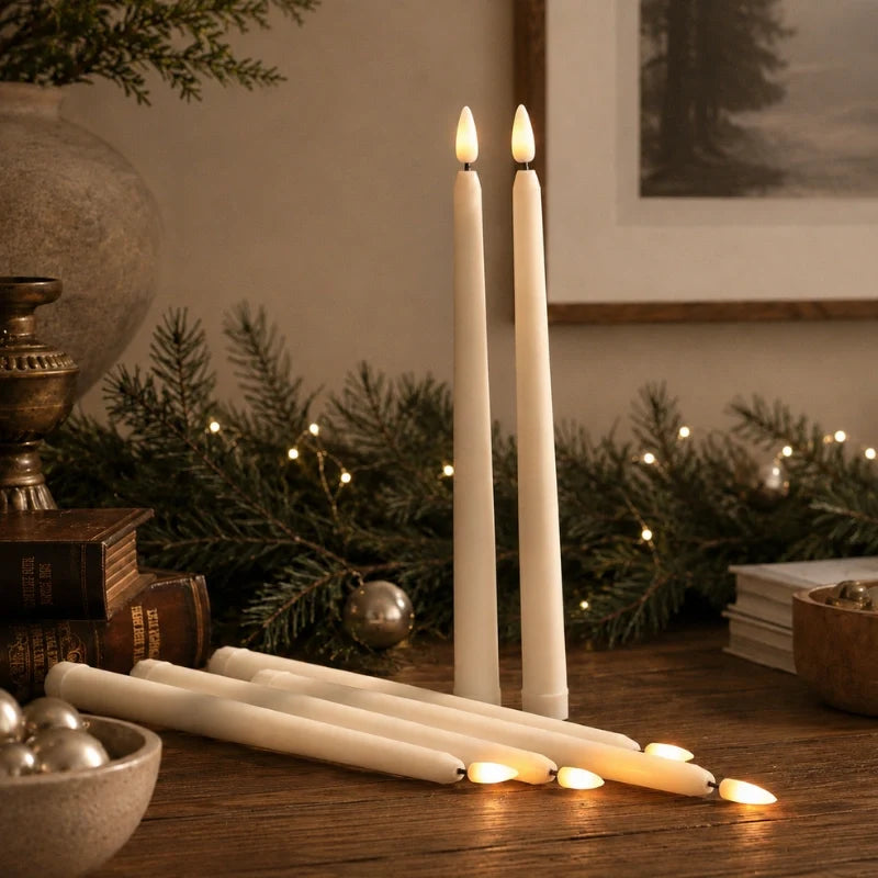 Bougies chandelier sans flamme