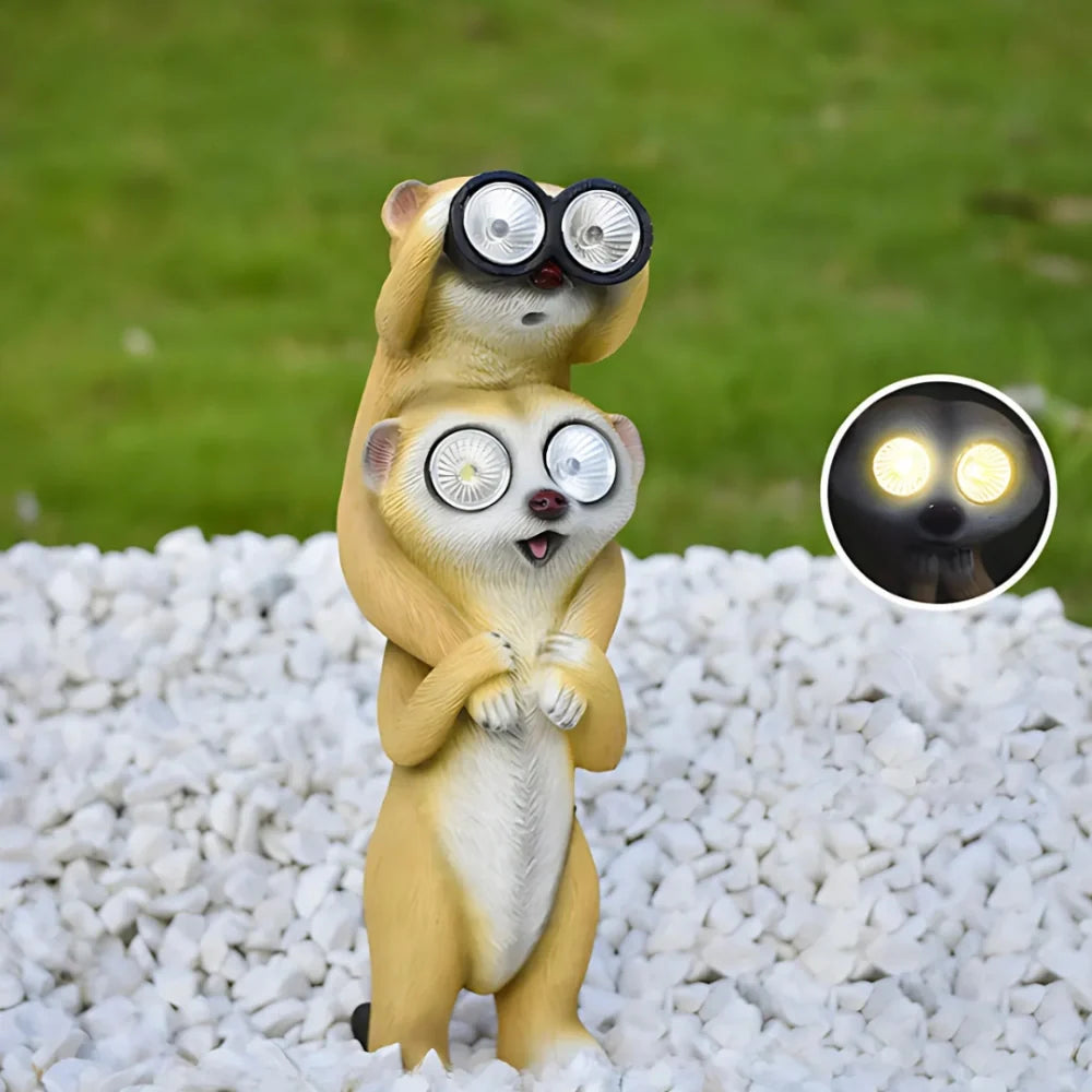SolarKats™ Verlichte stokstaartfiguren