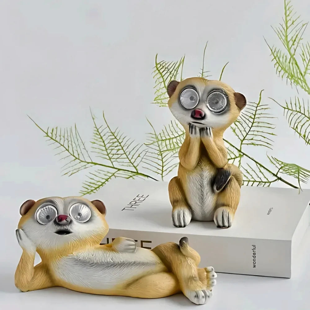 SolarKats™ Verlichte stokstaartfiguren