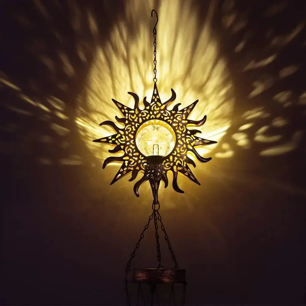 Carillon éolien solaire WhisperGlow™
