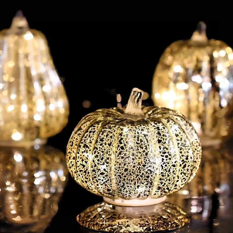 HarvestGlow™ Handgeblazen glazen lamp