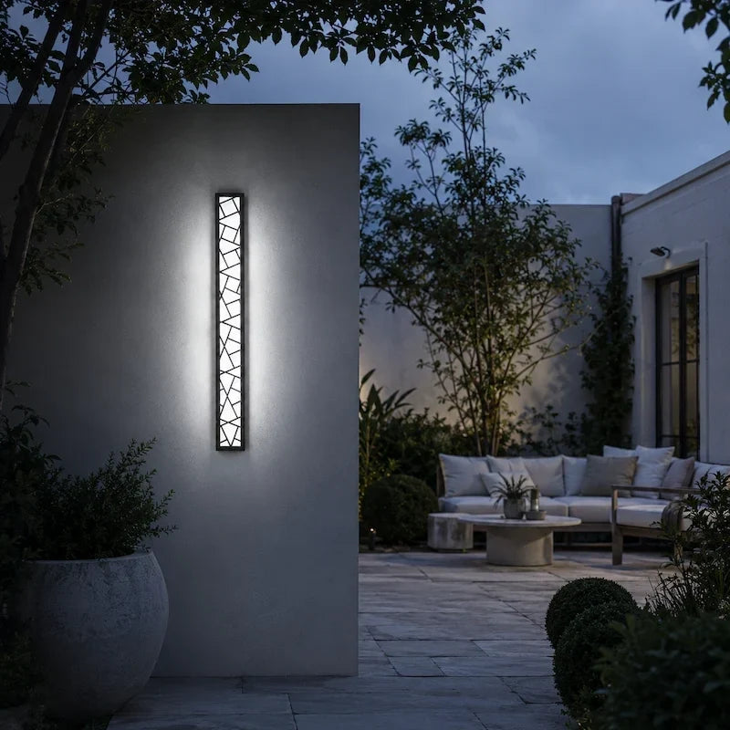 Applique murale extérieure Linear Luxe™