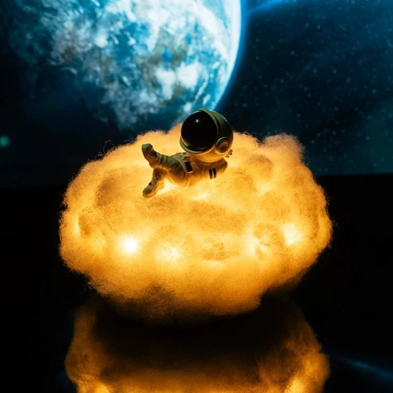Lampe nuage astronaute