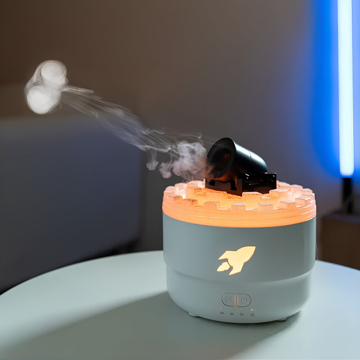 Humidificateur à canon haute pression