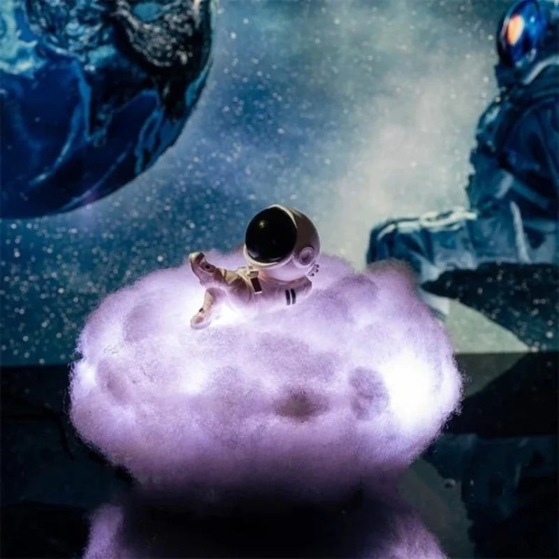 Lampe nuage astronaute