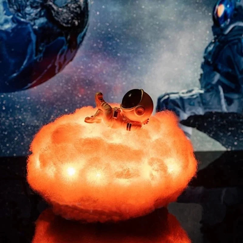 Lampe nuage astronaute