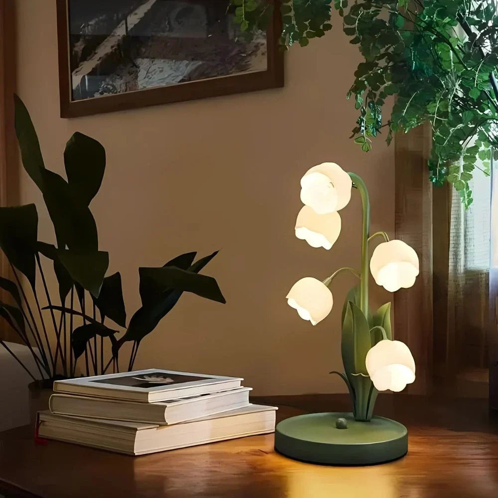 Belle lampe orchidée