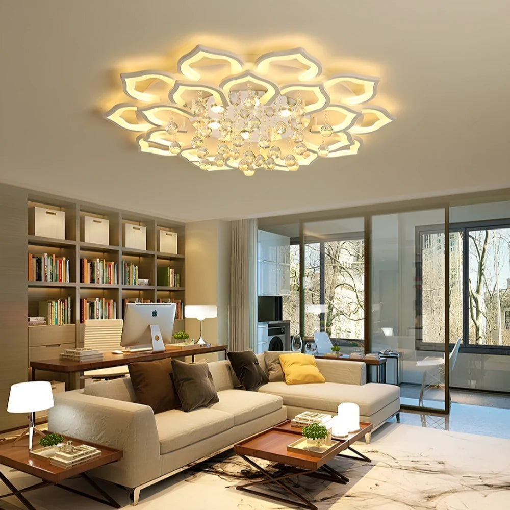 Lustre en cristal Lotus™