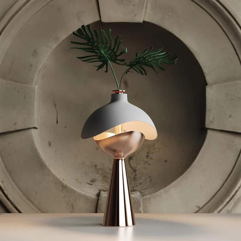 Lampe de table sculptée LumiDome™