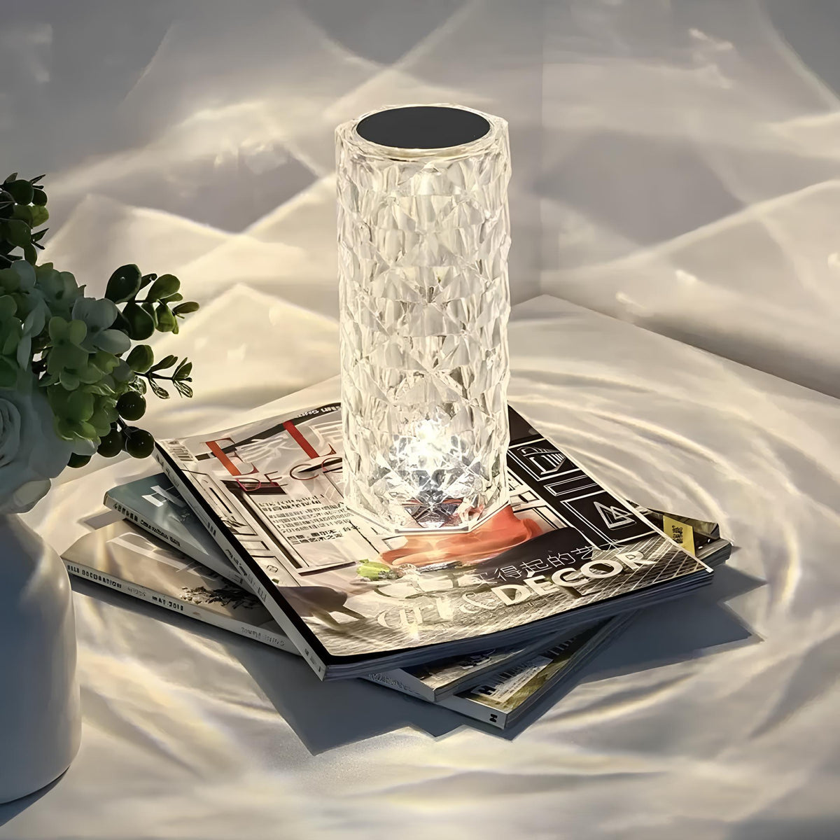 Sprankelende kristallen touch