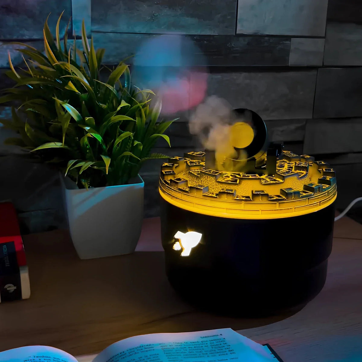 Humidificateur à canon haute pression