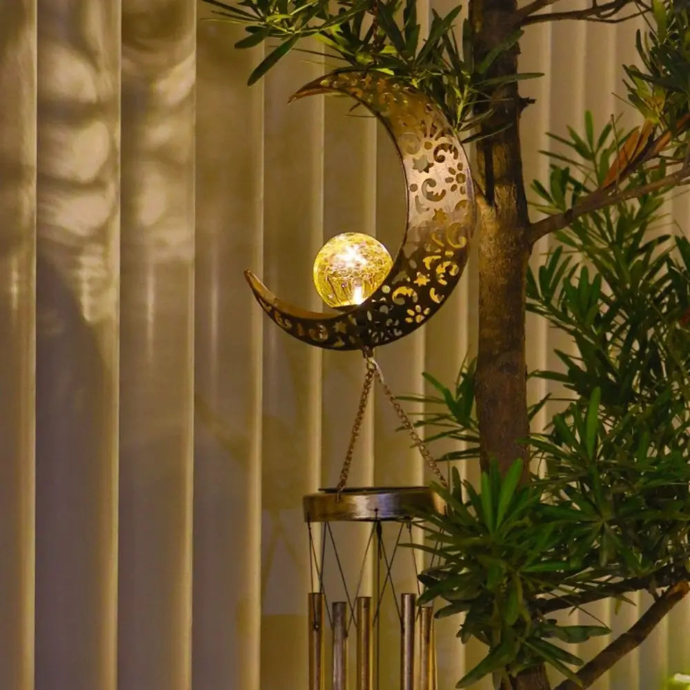 Carillon éolien solaire WhisperGlow™