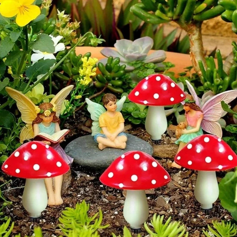 MoonlitMushrooms™ Solar tuinlampen