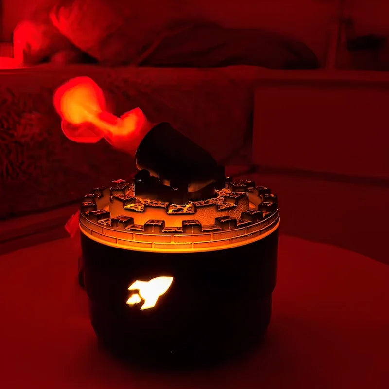 Humidificateur à canon haute pression