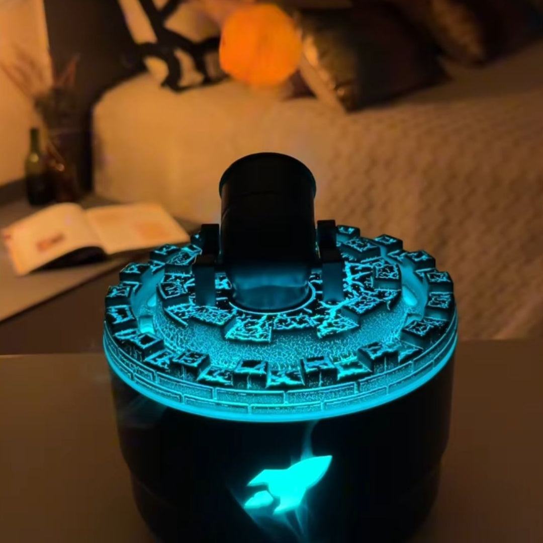 Humidificateur à canon haute pression