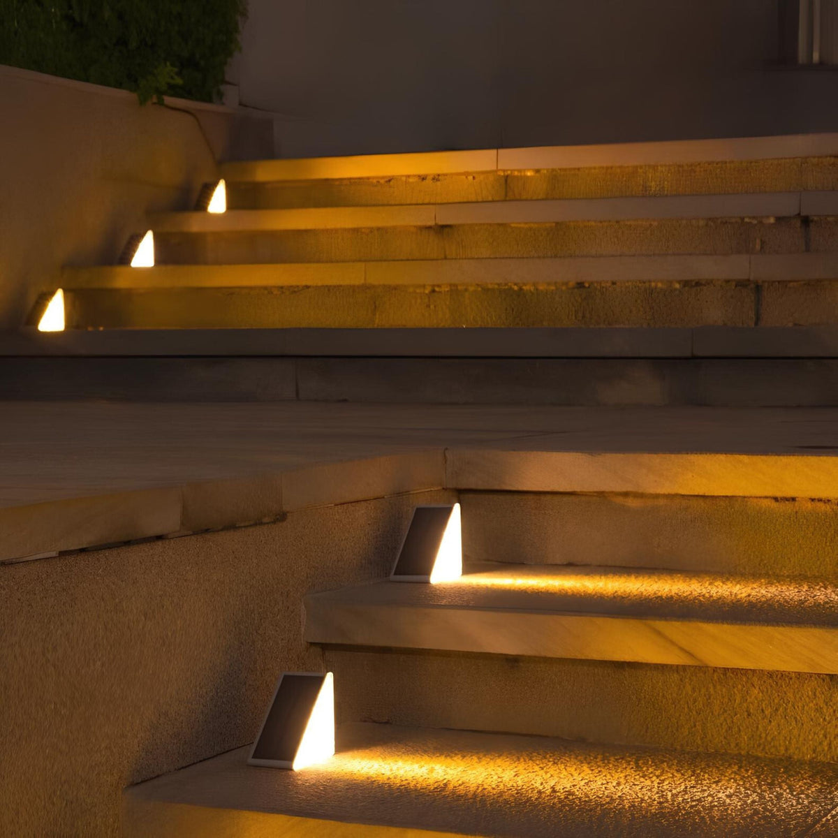 Lampes d'escalier solaires