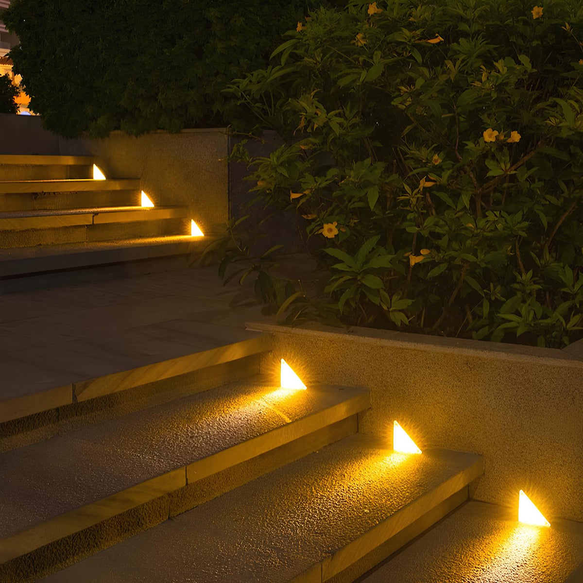 Lampes d'escalier solaires