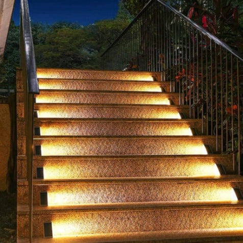 Lampes d'escalier solaires