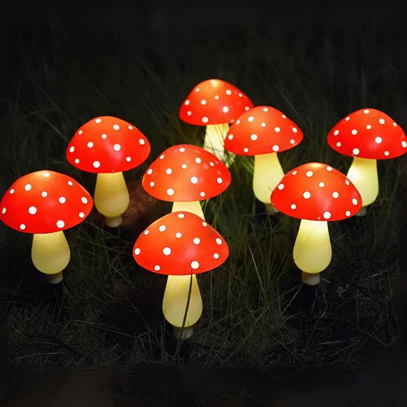 MoonlitMushrooms™ Solar tuinlampen