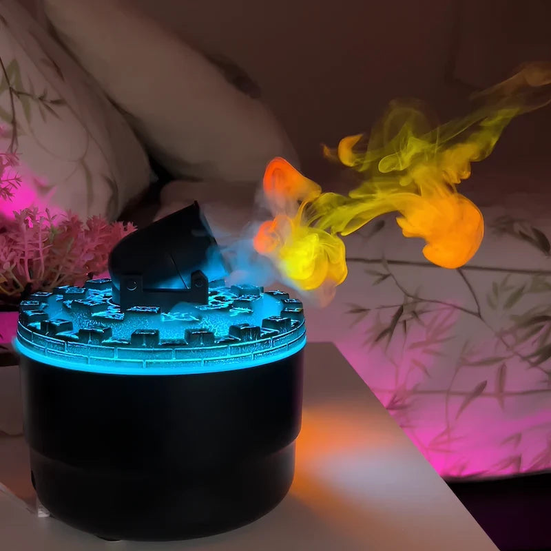 Humidificateur à canon haute pression