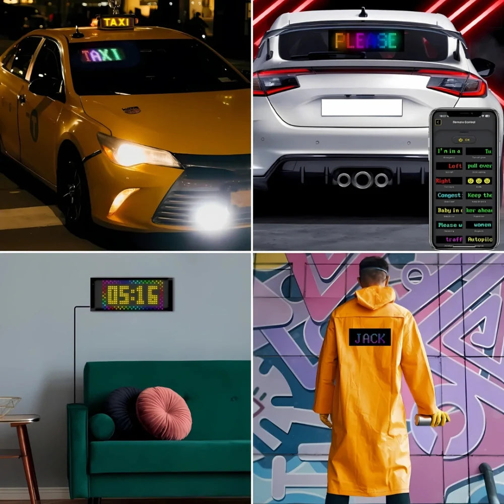 TurboGlow™ LED berichtendisplay