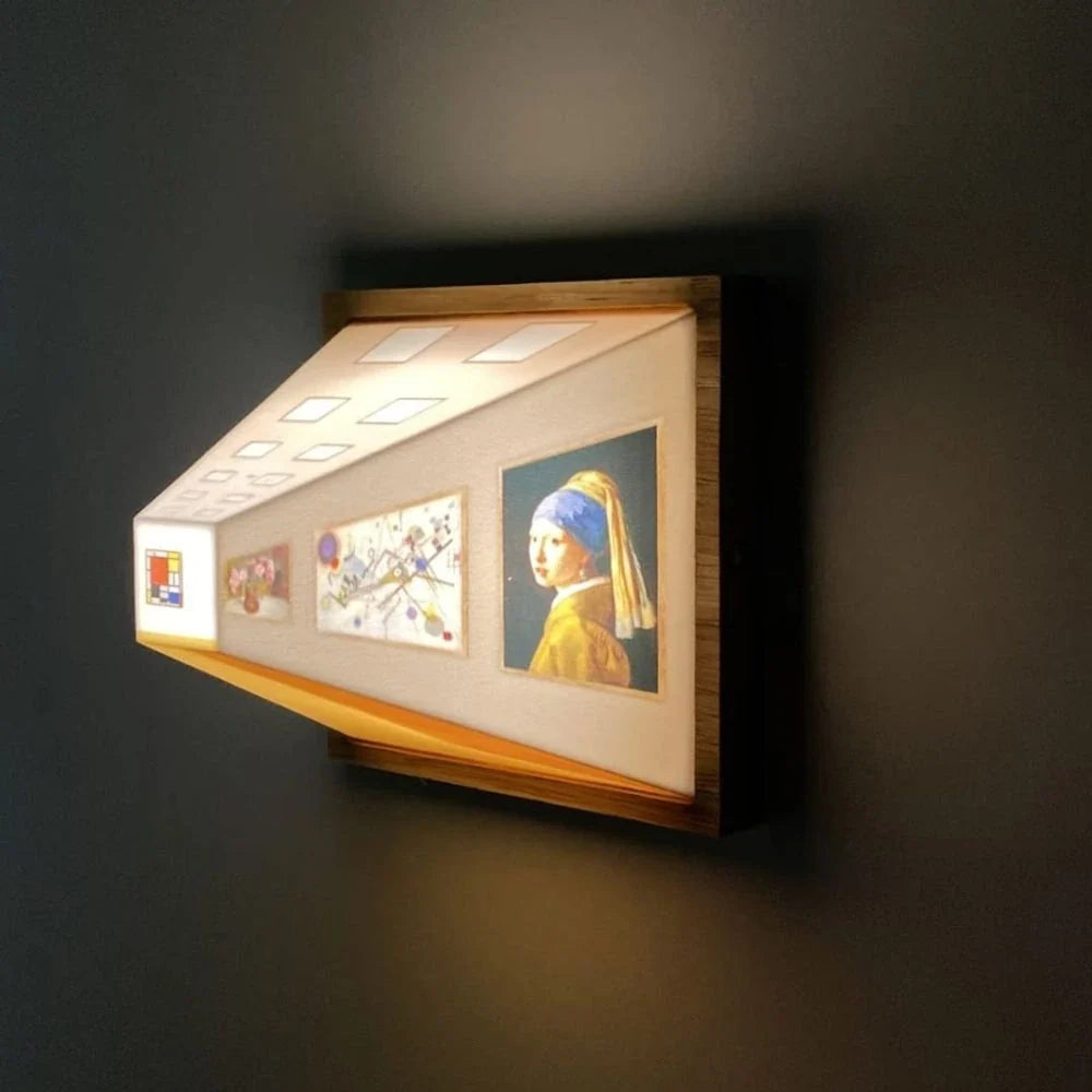 Lampe d'art à illusion 3D