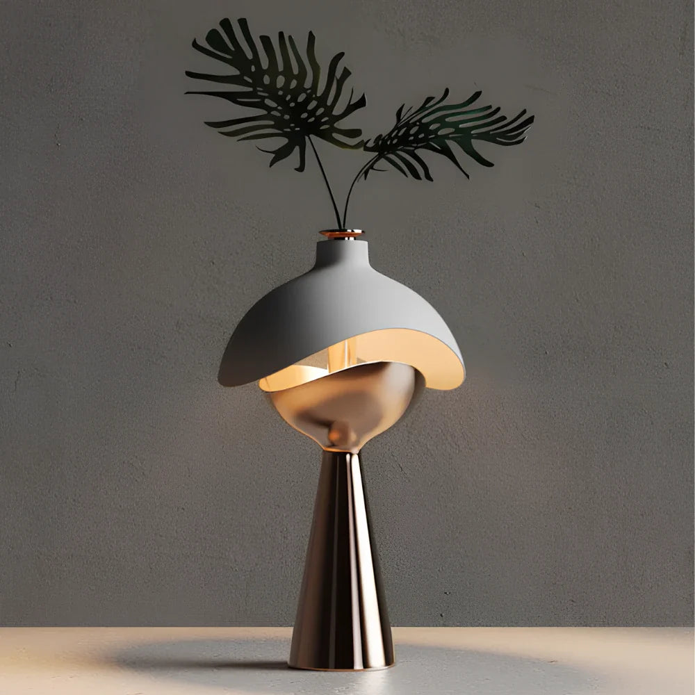Lampe de table sculptée LumiDome™
