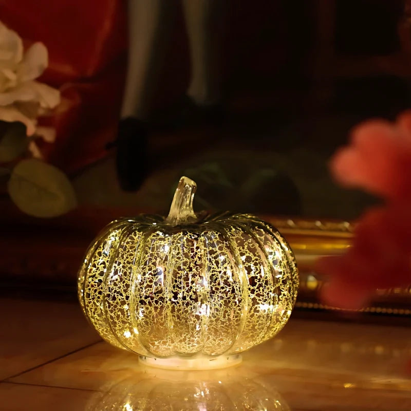 HarvestGlow™ Handgeblazen glazen lamp