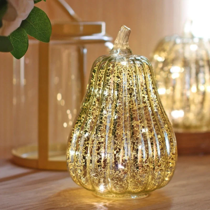 HarvestGlow™ Handgeblazen glazen lamp