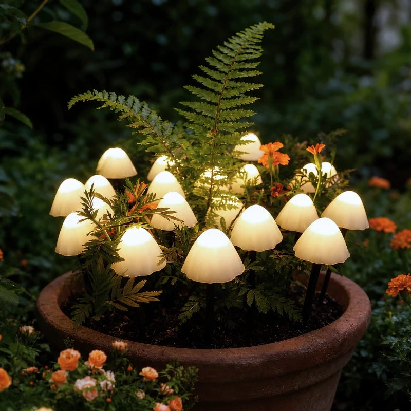 MoonlitMushrooms™ Solar tuinlampen