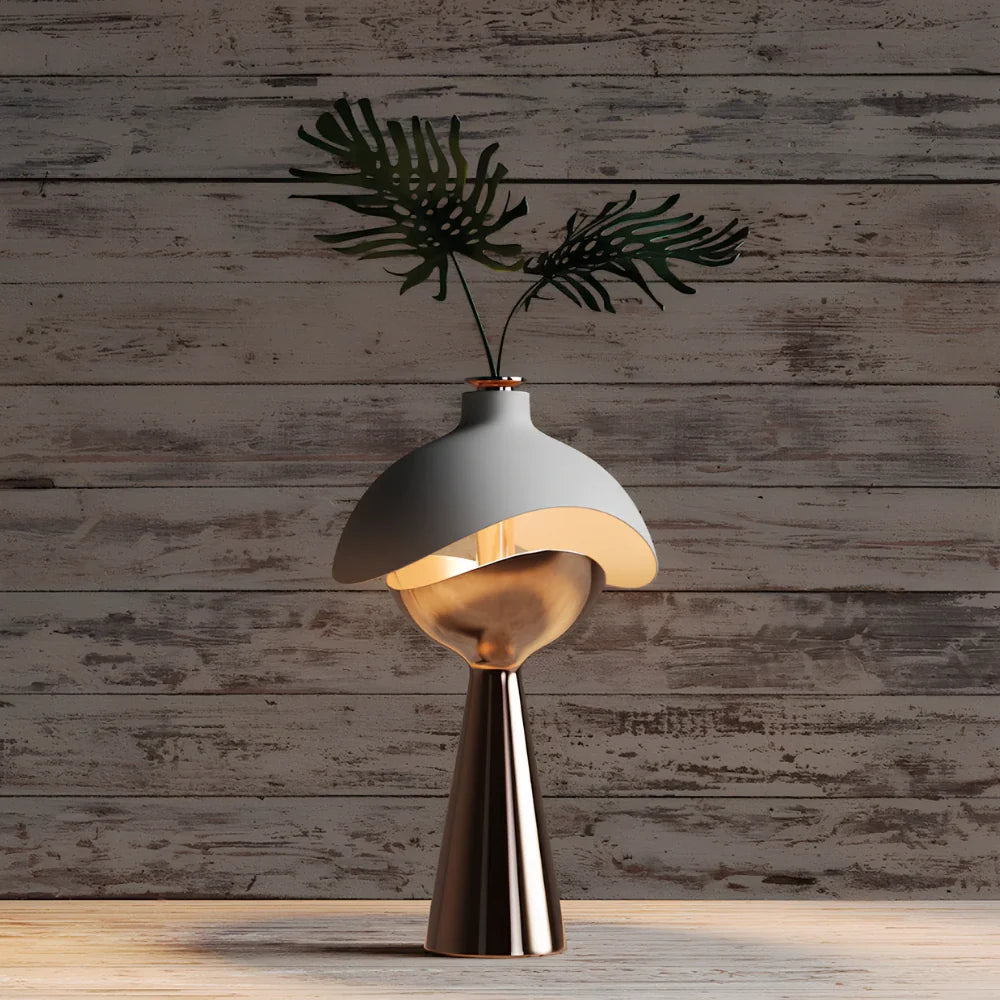 Lampe de table sculptée LumiDome™