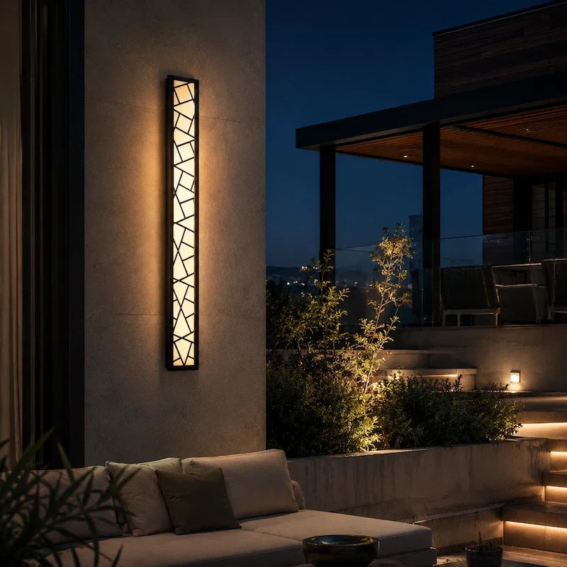 Applique murale extérieure Linear Luxe™