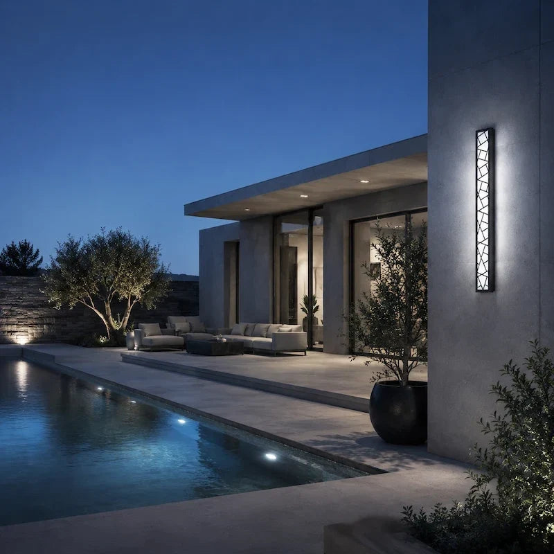 Applique murale extérieure Linear Luxe™