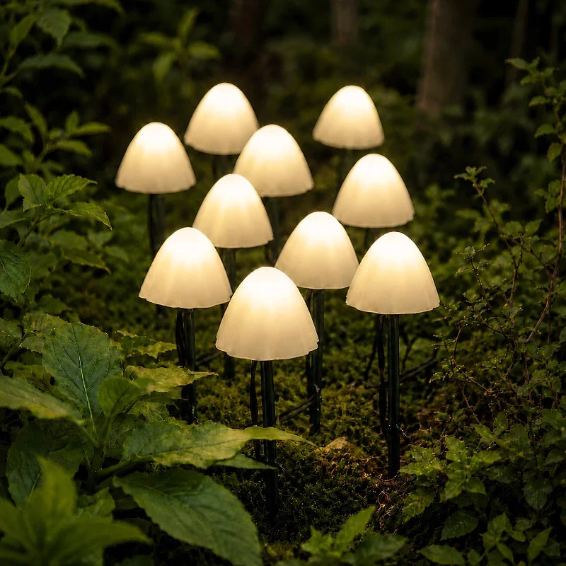 MoonlitMushrooms™ Solar tuinlampen