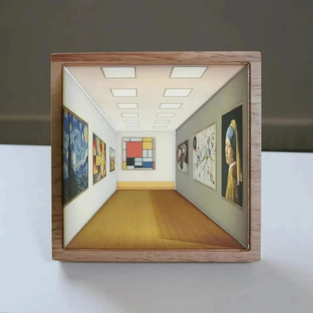 Lampe d'art à illusion 3D