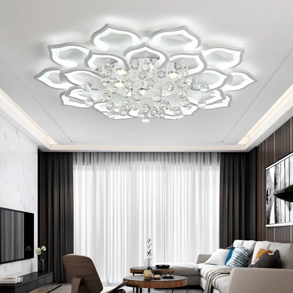 Lustre en cristal Lotus™