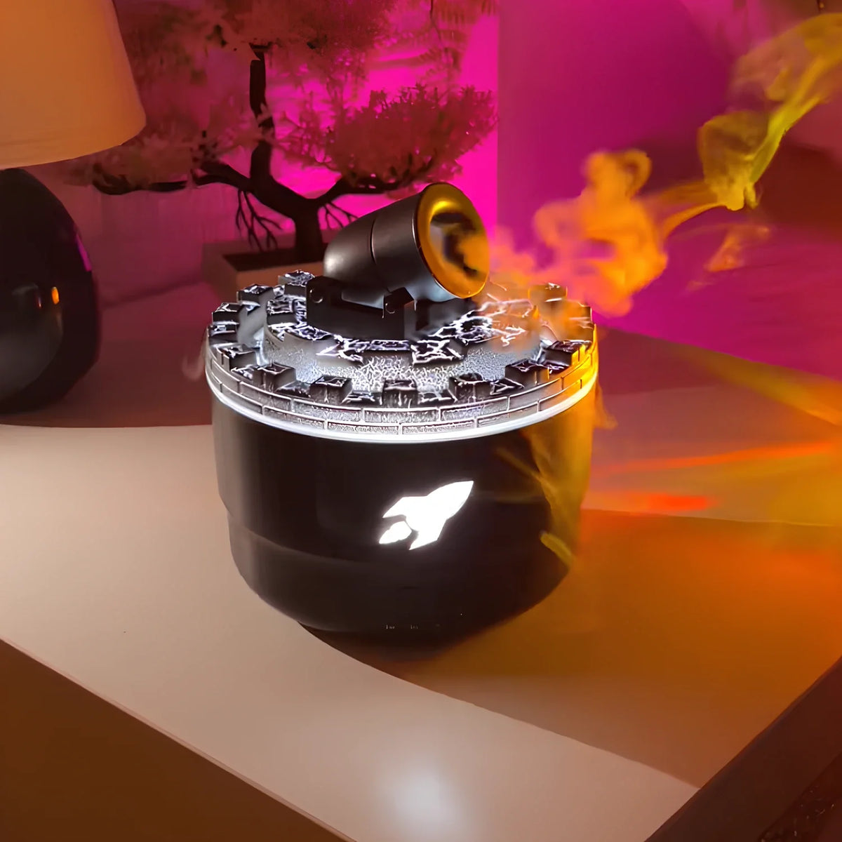 Humidificateur à canon haute pression