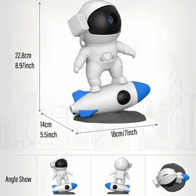 Astronaut projectielamp