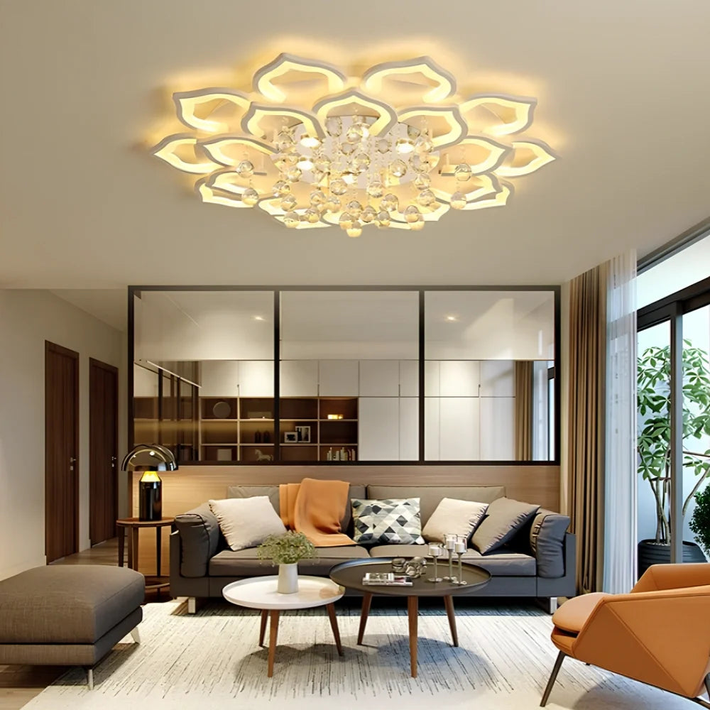 Lustre en cristal Lotus™