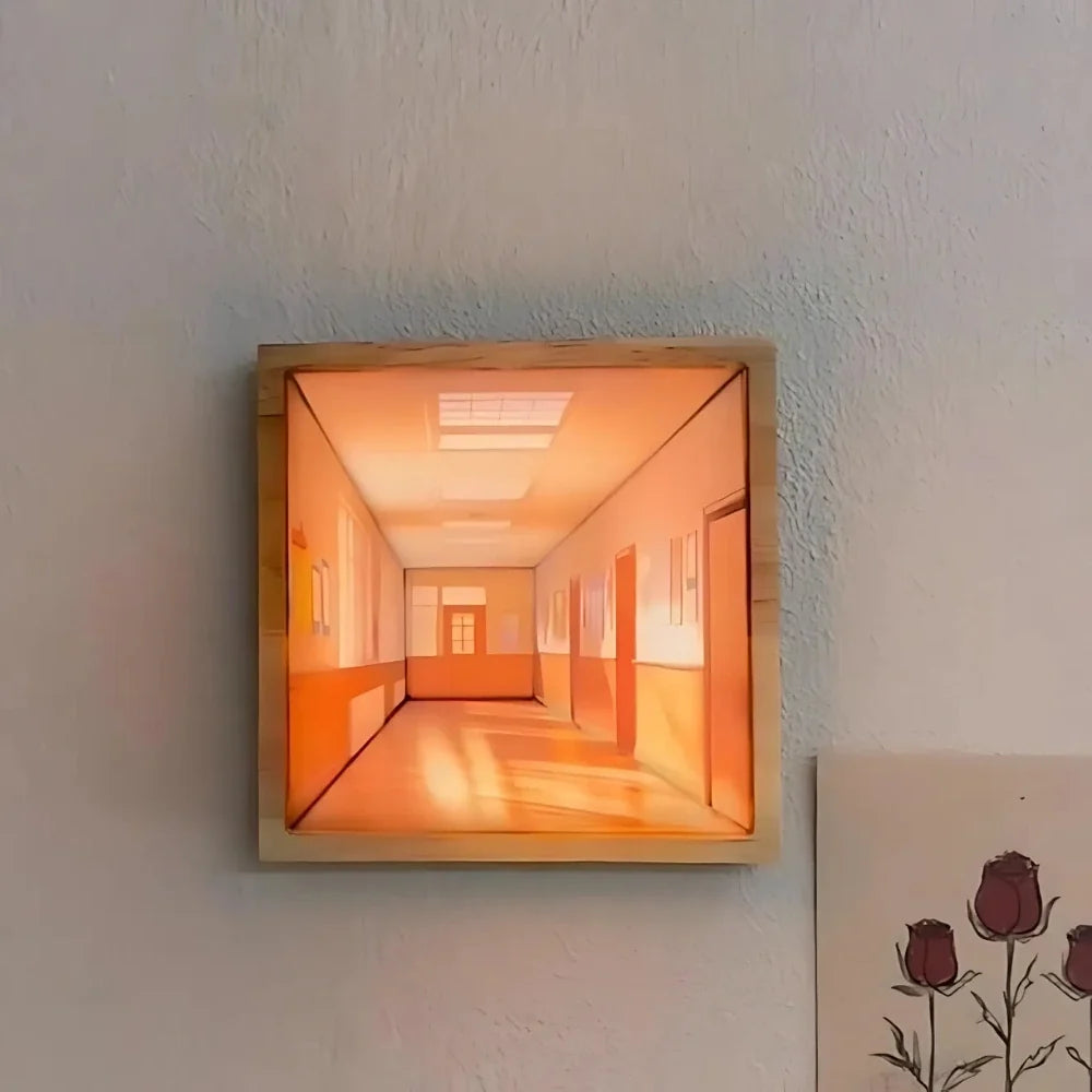 Lampe d'art à illusion 3D