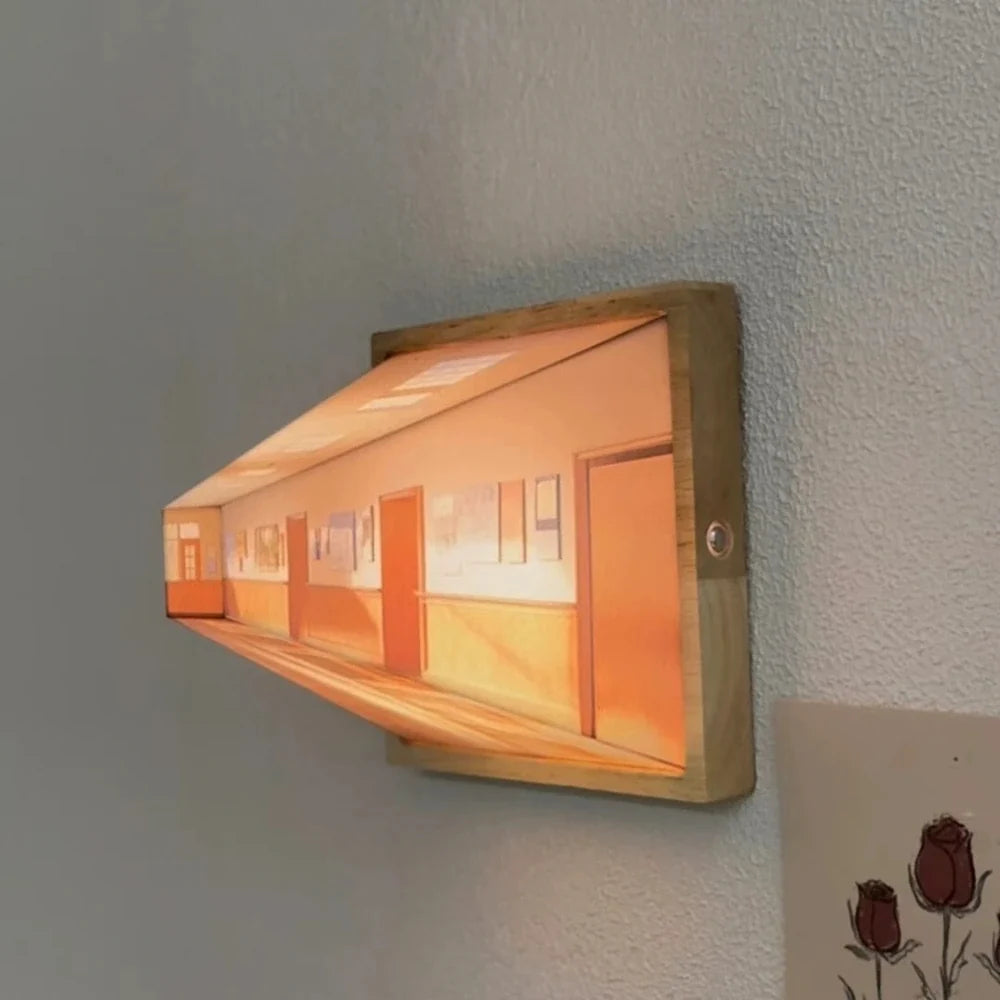 Lampe d'art à illusion 3D