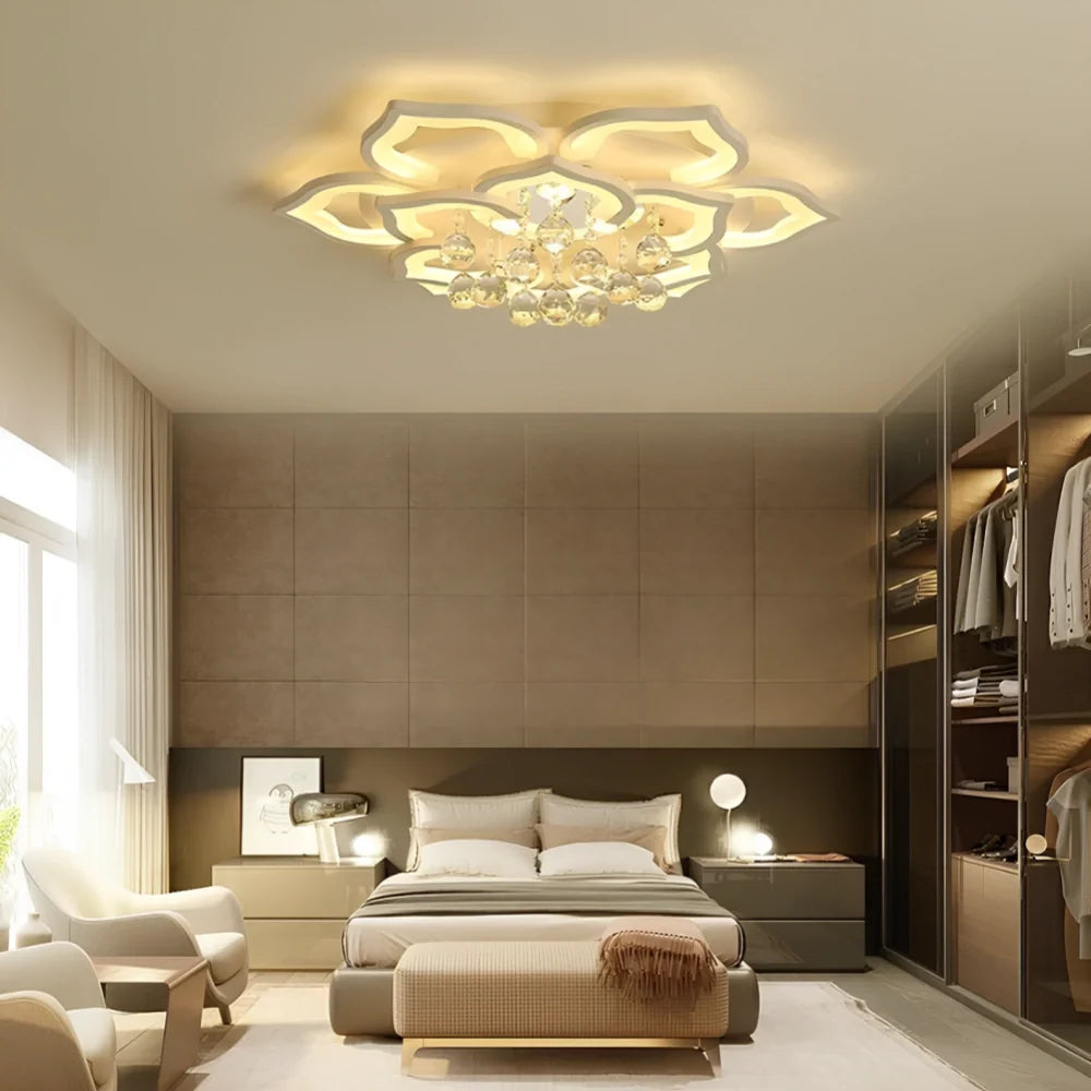 Lustre en cristal Lotus™