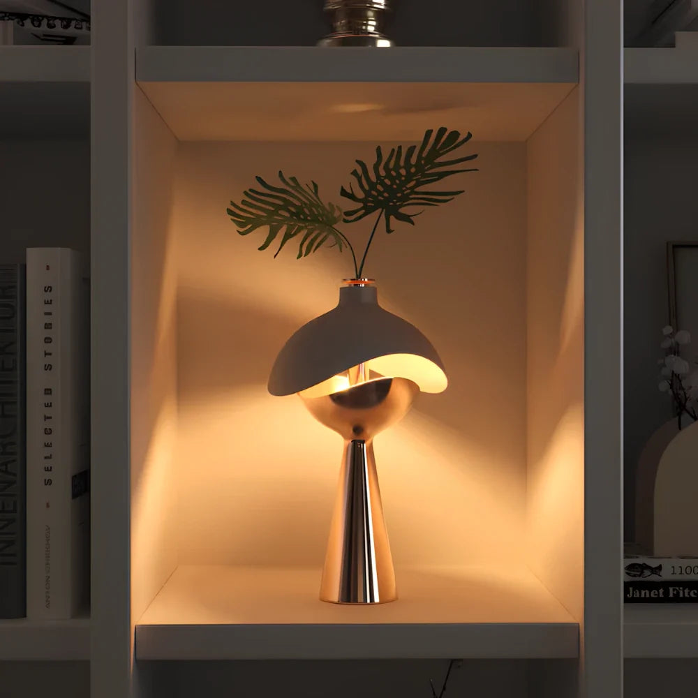 Lampe de table sculptée LumiDome™