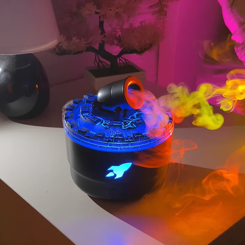Humidificateur à canon haute pression