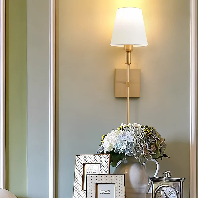 Klassieke elegante wandlamp