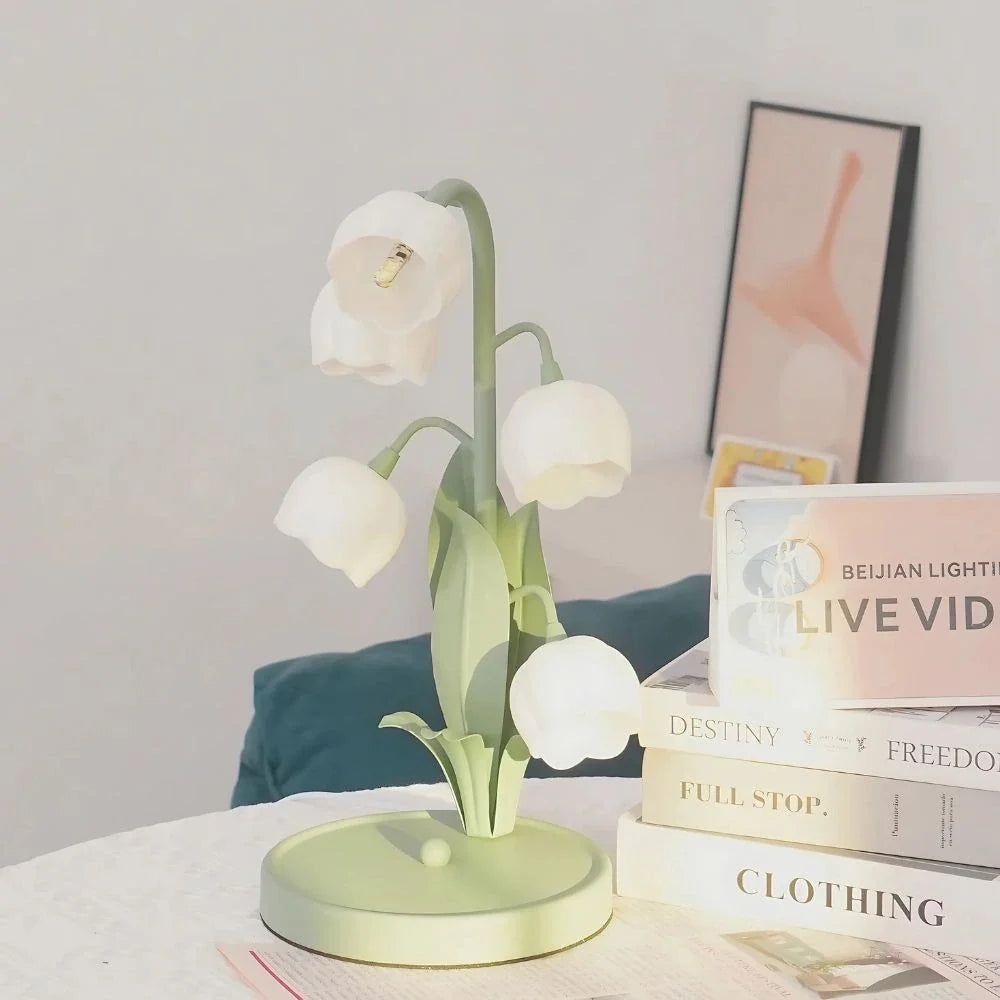 Belle lampe orchidée