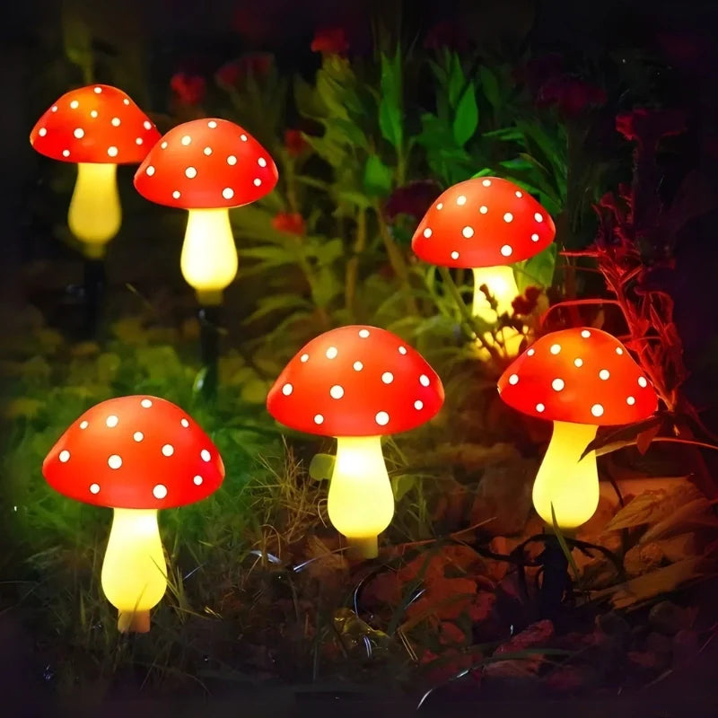 MoonlitMushrooms™ Solar tuinlampen