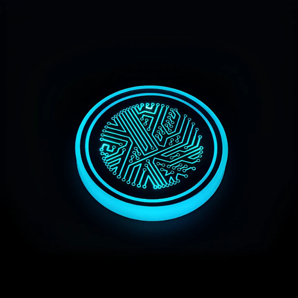 Sous-verre lumineux